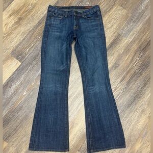 Citizens of Humanity Ingrid Low-Rise Flare Womens Denim Jeans indigo Sz 27